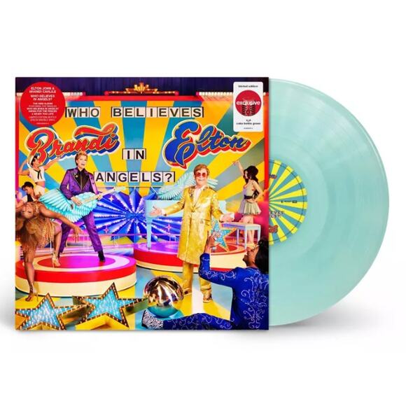 Elton John & Brandi Carlile - Who Believes In Angels - Vinyl Album Limited - Picture 1 of 2